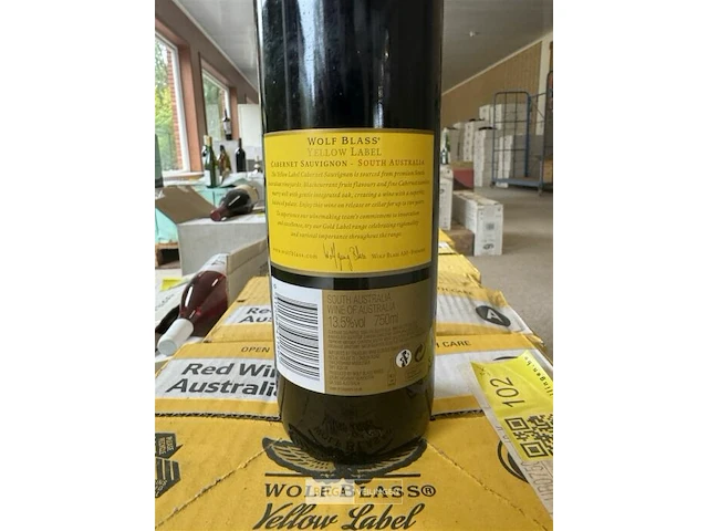 3x 1 doos wolf blass cabernet sauvignon 2010 - afbeelding 6 van  6