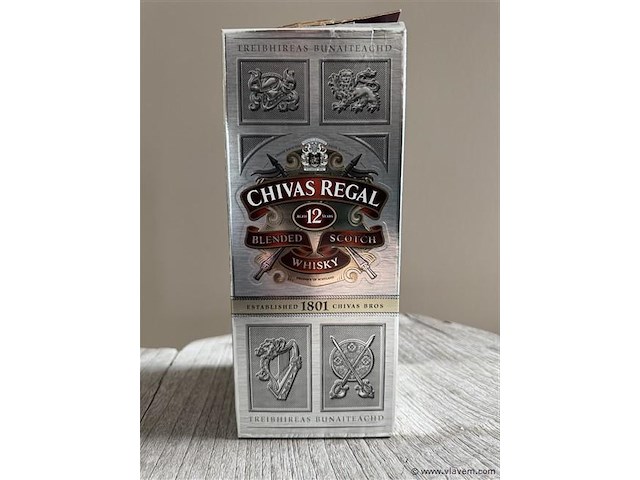 3x 1 fles chivas regal 12y whisky - afbeelding 1 van  3