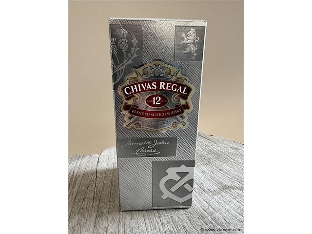 3x 1 fles chivas regal 12y whisky - afbeelding 2 van  3