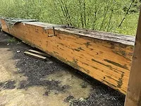 3x 13,6m grenen dakspanten - afbeelding 1 van  5