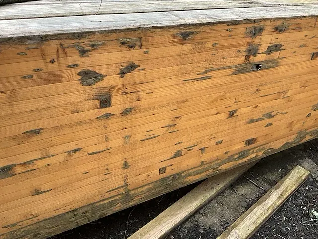 3x 13,6m grenen dakspanten - afbeelding 3 van  5