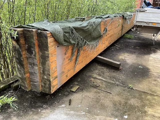 3x 13,6m grenen dakspanten - afbeelding 5 van  5