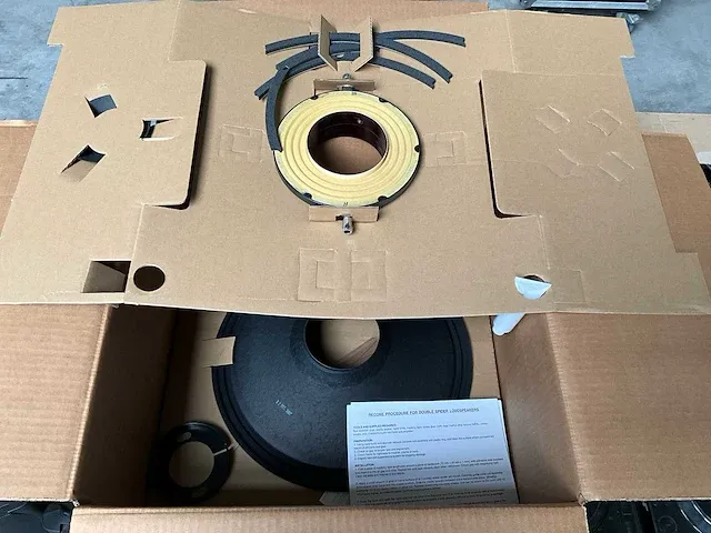 3x 15" subwoofer cones beyma gt200 - afbeelding 1 van  5