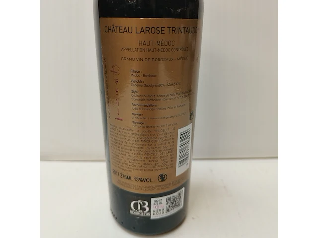 3x 37,5cl château larose-trintaudon - afbeelding 4 van  6