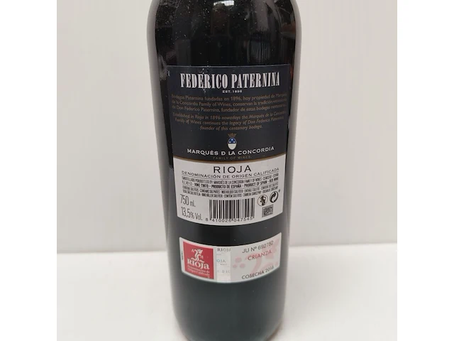 3x 75cl federico paternina banda azul - afbeelding 2 van  2