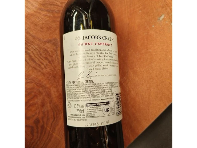 3x 75cl jacob's creek - afbeelding 6 van  6