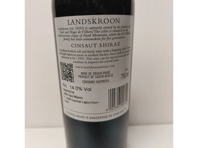 3x 75cl landskroon - afbeelding 2 van  2
