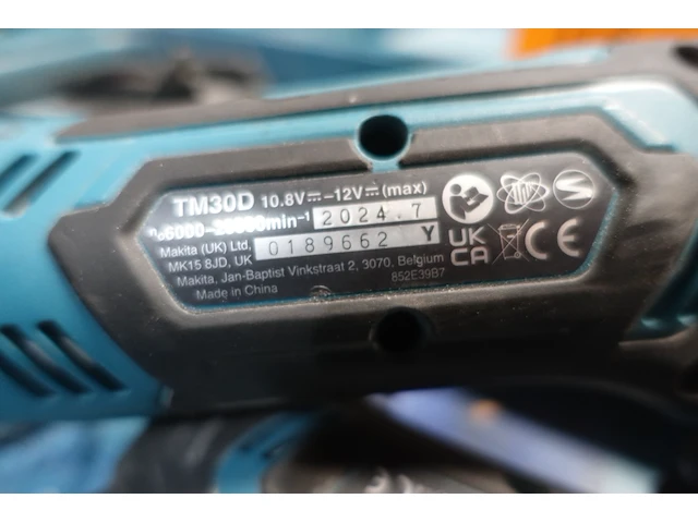 3x accu multitool makita - afbeelding 2 van  2