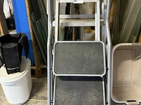 3x alu. trapladders - afbeelding 1 van  2