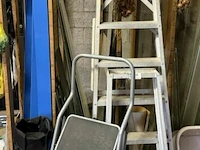 3x alu. trapladders - afbeelding 2 van  2