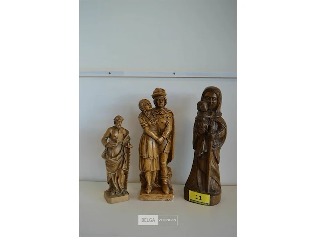 3x beeldjes - afbeelding 1 van  6