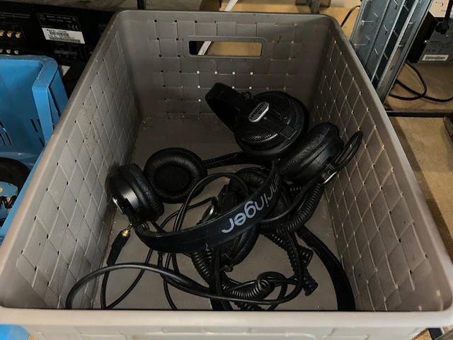 3x behringer koptelefoon - afbeelding 1 van  3