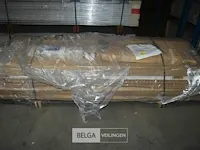 3x binnendeuren 208x78cm tubespaandeur wit gelakt