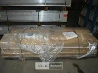 3x binnendeuren 208x78cm tubespaandeur wit gelakt - afbeelding 3 van  6