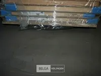 3x binnendeuren 208x78cm tubespaandeur wit gelakt - afbeelding 5 van  6