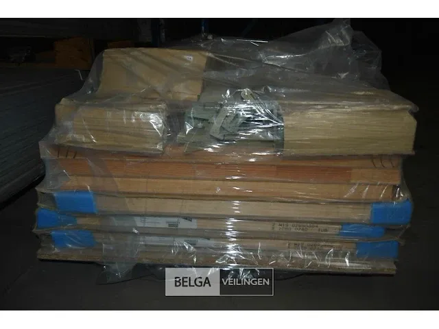 3x binnendeuren 208x78cm tubespaandeur wit gelakt - afbeelding 6 van  6