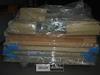 3x binnendeuren 208x78cm tubespaandeur wit gelakt - afbeelding 6 van  6