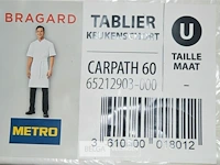 3x bragard keukenshort universele maat - afbeelding 2 van  2