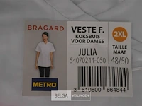 3x bragard koksvest dames maat 2xl - afbeelding 2 van  2