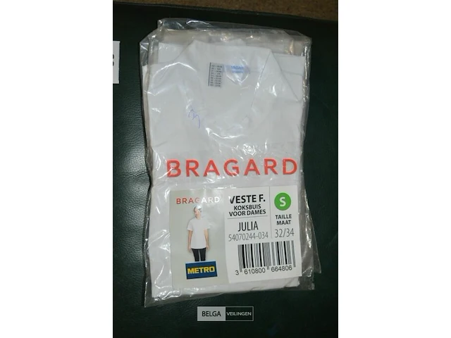 3x bragard koksvest dames maat s - afbeelding 1 van  2