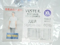 3x bragard koksvest dames maat xl - afbeelding 2 van  2