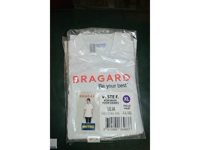 3x bragard koksvest dames maat xl - afbeelding 1 van  2