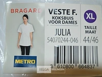 3x bragard koksvest dames maat xl - afbeelding 2 van  2