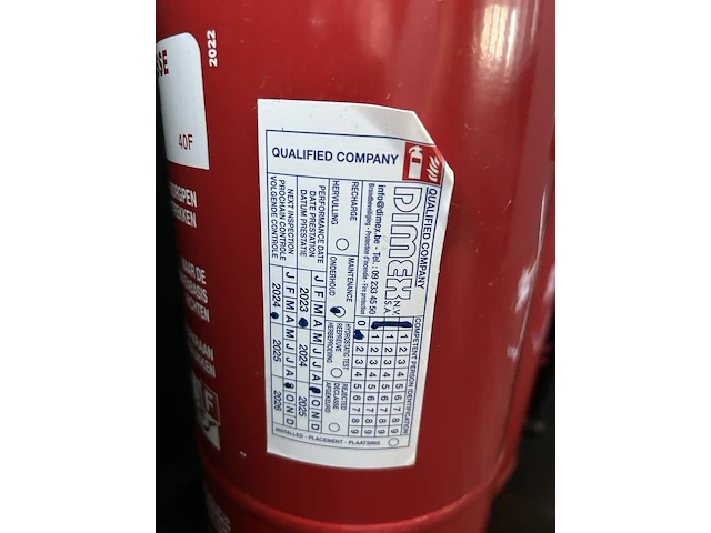 3x brandblusser - afbeelding 3 van  4