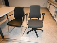 3x bureau met tafeltje en 2 stoelen - afbeelding 3 van  6