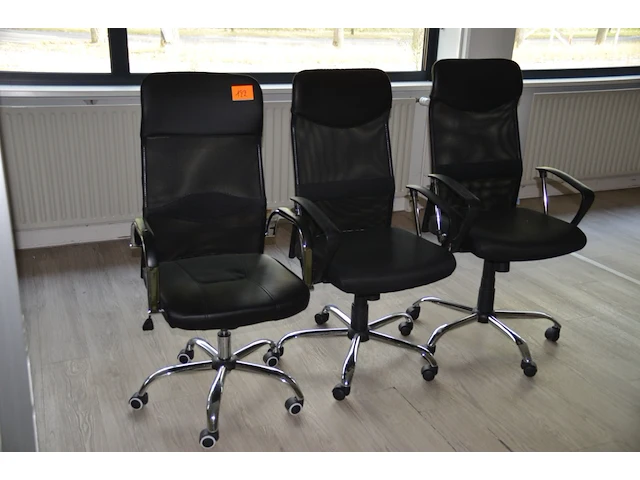 3x bureaustoel - afbeelding 1 van  1