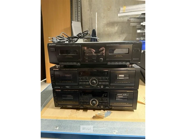 3x cassettenspeler - afbeelding 1 van  3