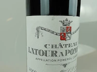 3x chateau latour a pomerol 2000 - afbeelding 2 van  3