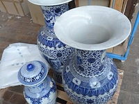 3x chinese vaas - afbeelding 3 van  5