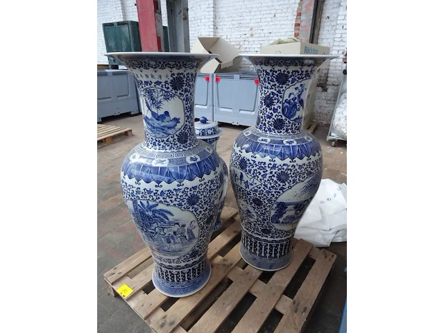 3x chinese vaas - afbeelding 5 van  5