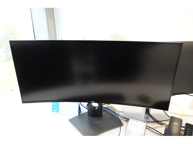 3x curved monitor dell - afbeelding 3 van  5