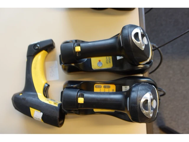 3x datalogic powerscan m8300, bc8030 with 2 cradles - afbeelding 1 van  2