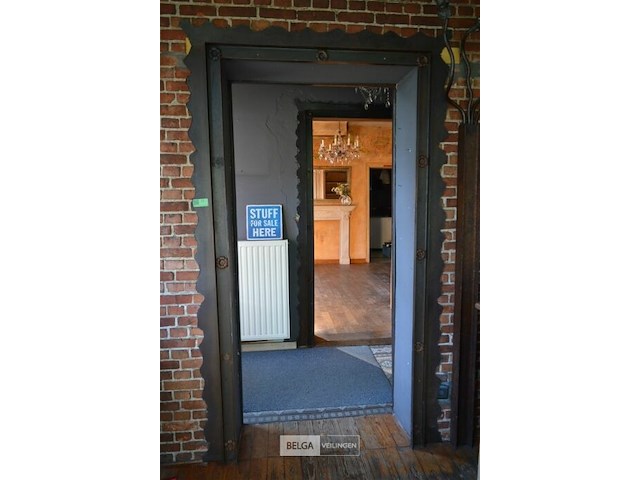 3x decoratieve ijzeren chabranten b96 cm op 2,6m hoog - afbeelding 1 van  5