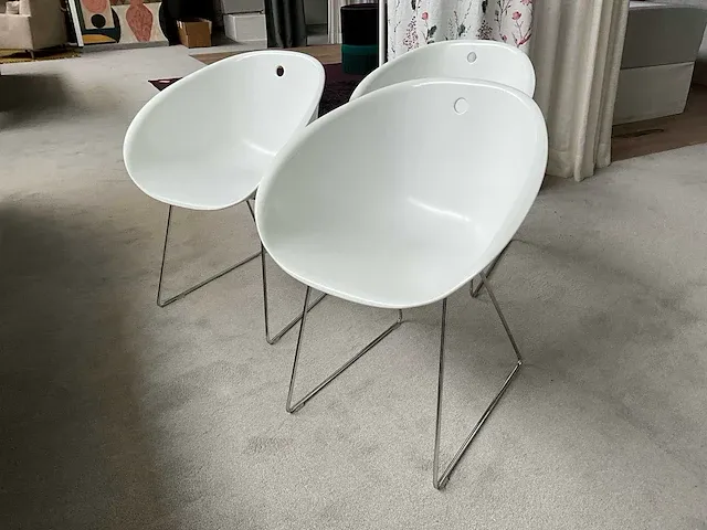 3x design stoel pedrali gliss - afbeelding 2 van  8