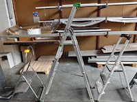 3x diverse alu ladders - afbeelding 1 van  4