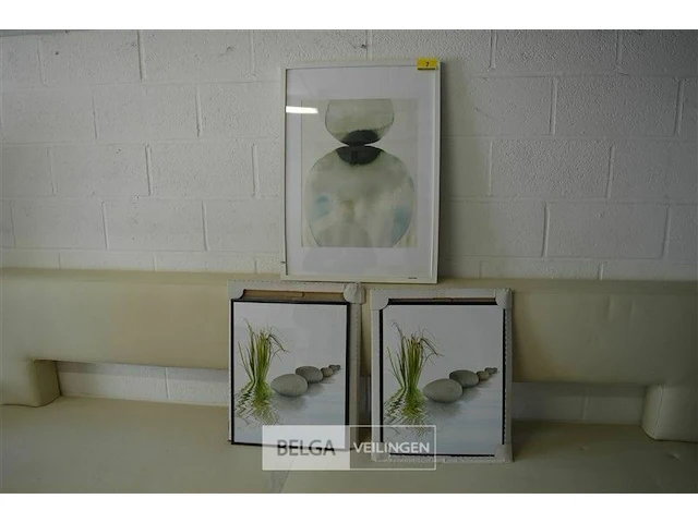 3x diverse kunstwerkjes - afbeelding 1 van  1