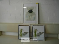 3x diverse kunstwerkjes