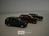 3x diverse miniatuur terreinwagens - afbeelding 2 van  2