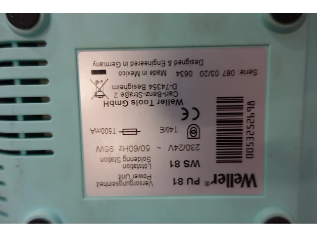 3x diverse soldeerapparaten weller - afbeelding 7 van  8