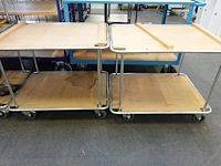 3x diverse verrijdbare karren - afbeelding 1 van  4