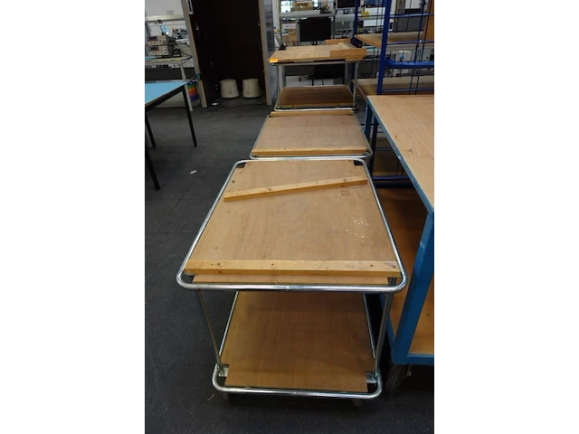 3x diverse verrijdbare karren - afbeelding 3 van  4