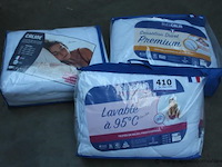 3x donsdeken, afm 140x200 - afbeelding 1 van  1