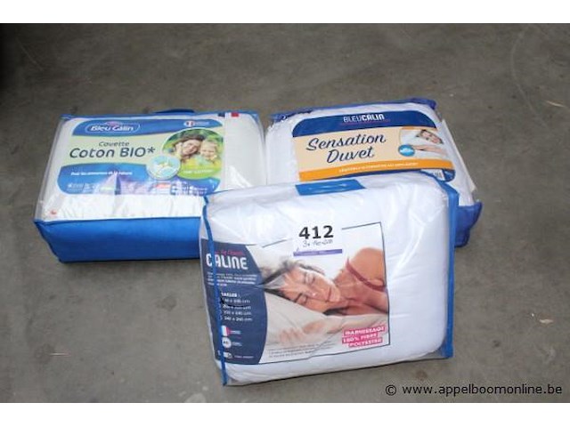 3x donsdeken, afm 140x200 - afbeelding 1 van  1