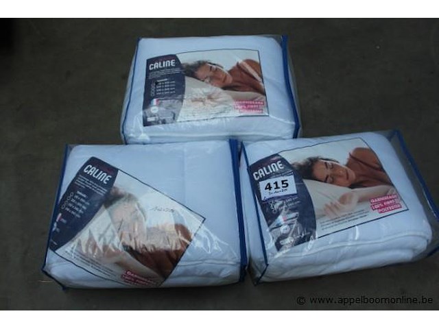 3x donsdeken, afm 140x200 - afbeelding 1 van  1