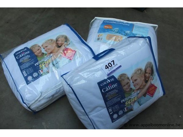 3x donsdeken afm 220x240 - afbeelding 1 van  1