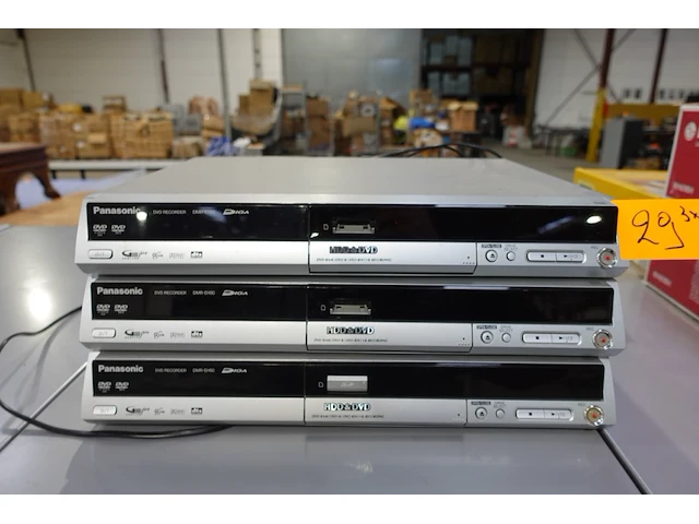 3x dvd recorder panasonic - afbeelding 1 van  3